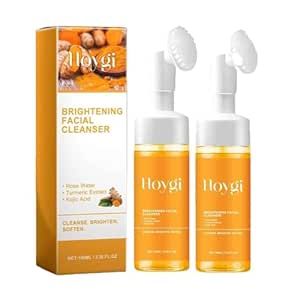 EELHOE Turmeric Face Cleanser Pore Tightening Oil Control Moisturizing Non-Drying Facial Wash for Sensitive Skin & Oily Skin Car